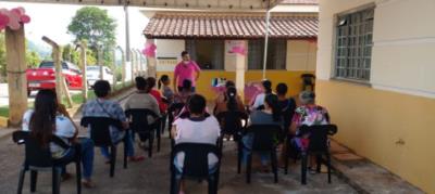 Unidade de Saúde PSF 1 do Bairro Nazaré, mobiliza mulheres em ação do Outubro Rosa