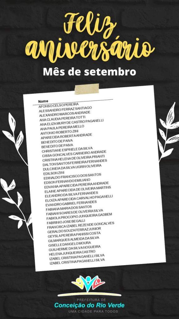 PREFEITURA PARABENIZA SERVIDORES DO MÊS DE SETEMBRO!
